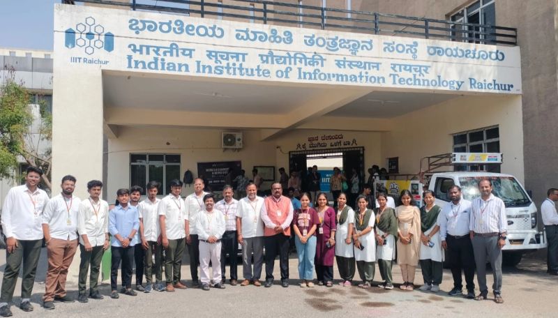 Students Participate in NAIN 2.0 Session at IIIT Raichur